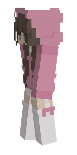 Red skin: body, left side render