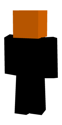 Black skin: body, back render