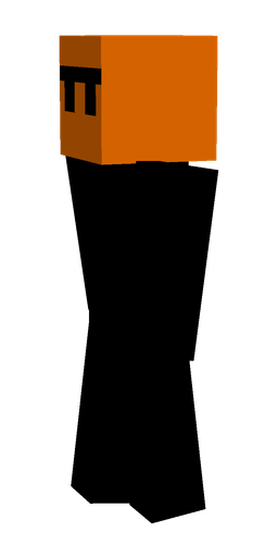 Black skin: body, left side render