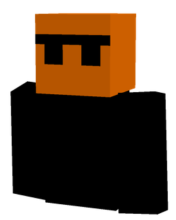 Black skin: bust render