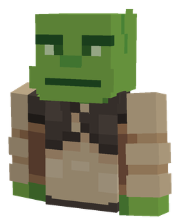 Black skin: bust render