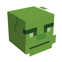 Black skin: head render