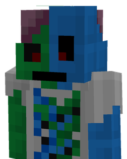 Blue skin: bust render