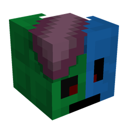 Blue skin: head render