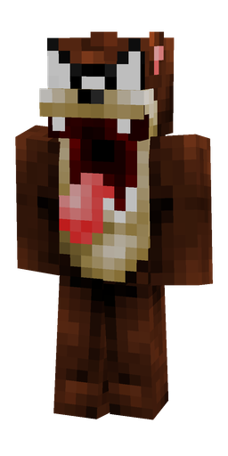 Black skin: body, front render