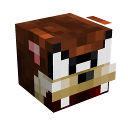 Black skin: head render