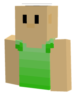 Brown skin: bust render