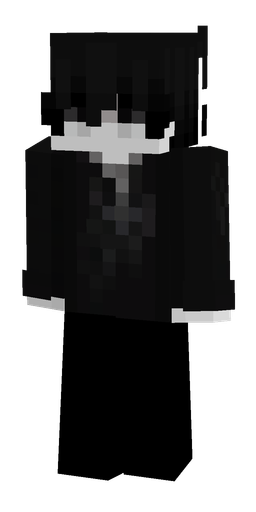 Black skin: body, front render