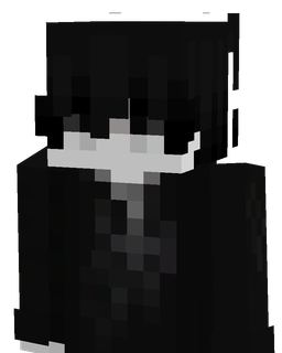 Black skin: bust render