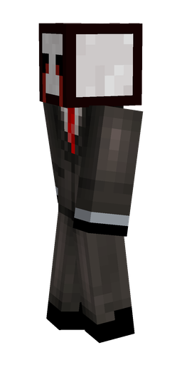 Black skin: body, left side render