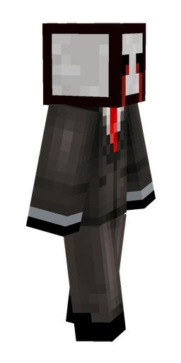Black skin: body, right side render