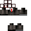 Black skin: raw texture render