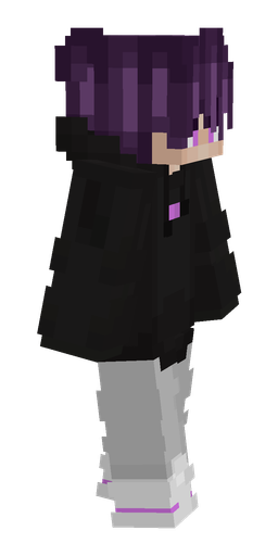 Black skin: body, right side render