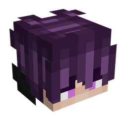Black skin: head render