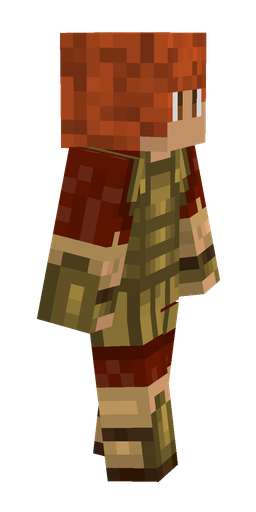 Brown skin: body, right side render