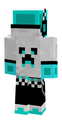 Black skin: body, back render