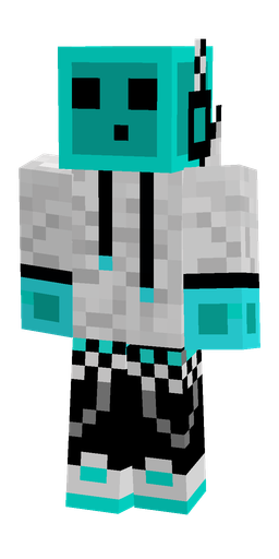 Black skin: body, front render