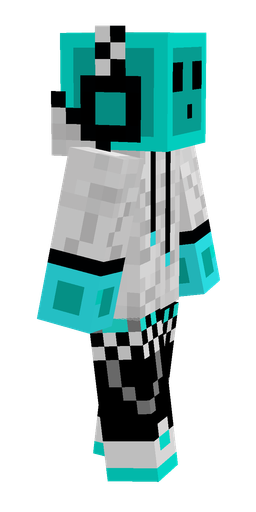 Black skin: body, right side render