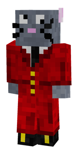 Gray skin: body, front render