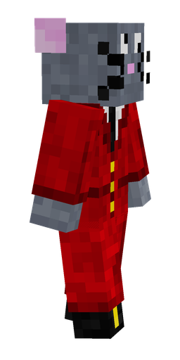 Gray skin: body, right side render