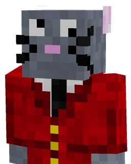 Gray skin: bust render