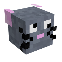 Gray skin: head render