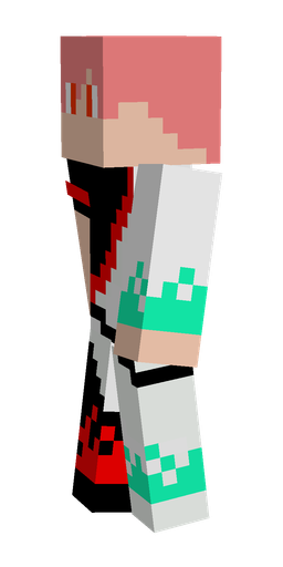 Black skin: body, left side render
