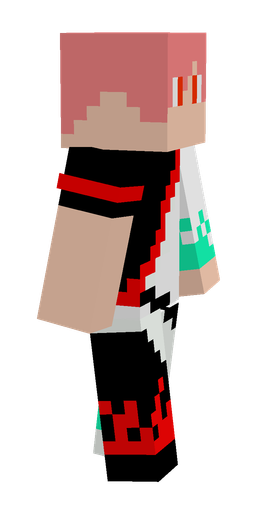 Black skin: body, right side render