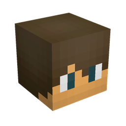 Brown skin: head render