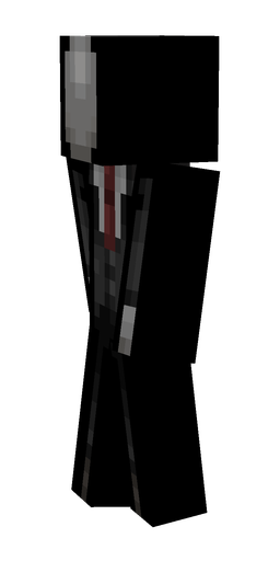 Black skin: body, left side render