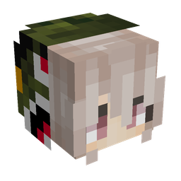 Black skin: head render