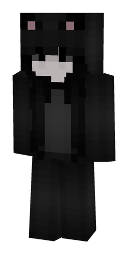 Black skin: body, front render