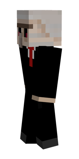 Black skin: body, left side render