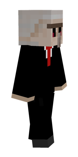 Black skin: body, right side render