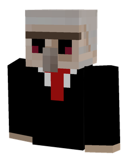 Black skin: bust render