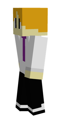 Black skin: body, left side render