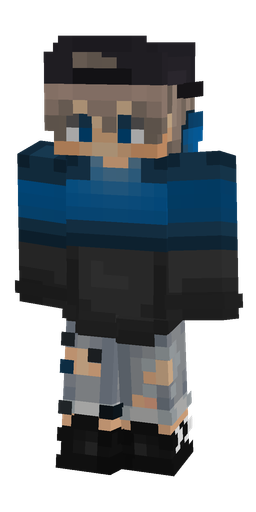 Black skin: body, front render