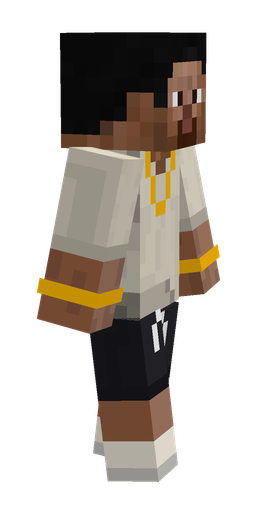 Black skin: body, right side render