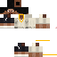 Black skin: raw texture render