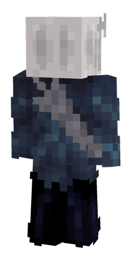 Black skin: body, back render