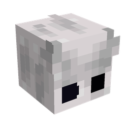 Black skin: head render