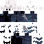 Black skin: raw texture render