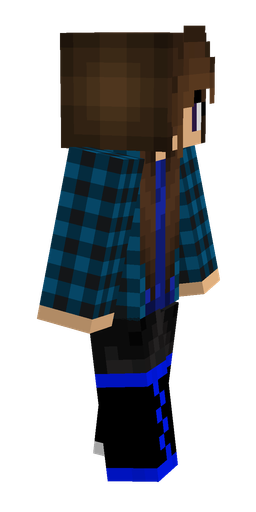 Black skin: body, right side render