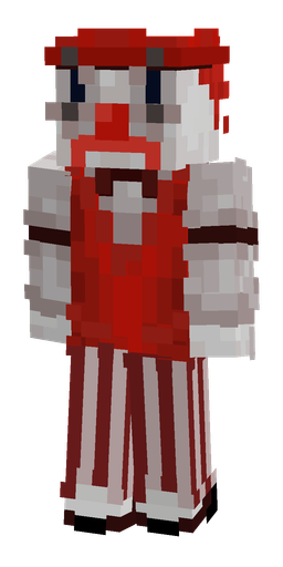 Red skin: body, front render