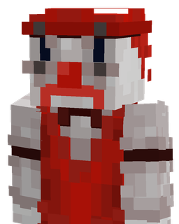 Red skin: bust render