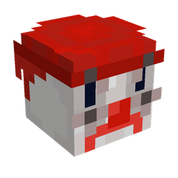 Red skin: head render