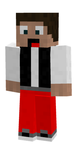 Black skin: body, front render