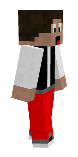 Black skin: body, right side render
