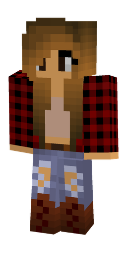 Blue skin: body, front render