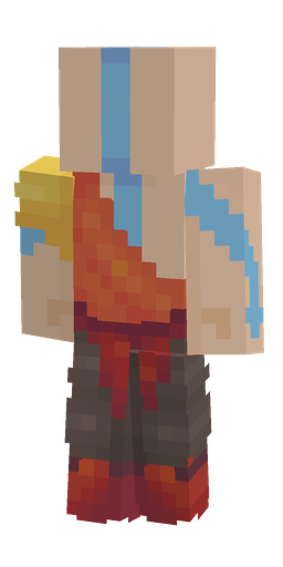 Classic skin: body, back render